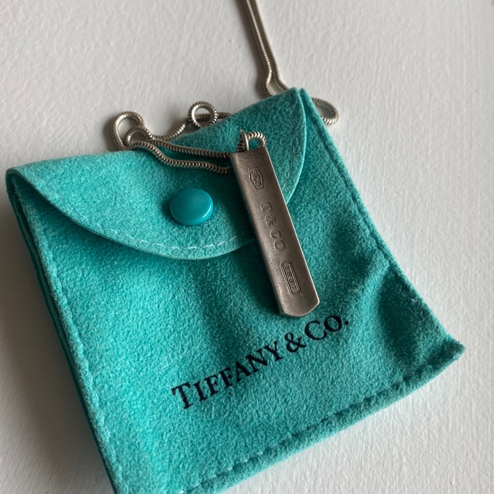 Tiffany and Co. silver necklace